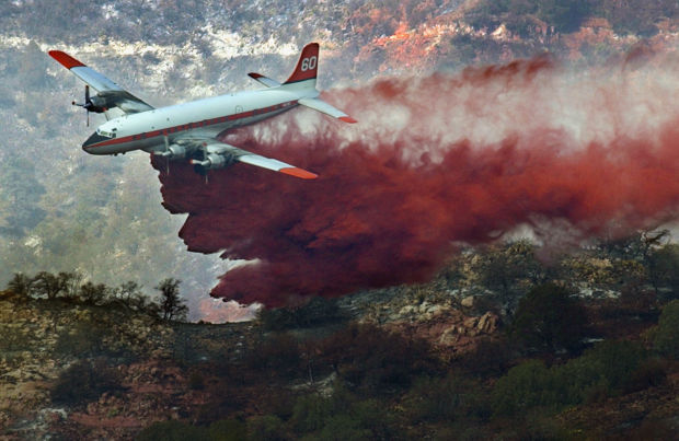 The Bullock Fire in 2002